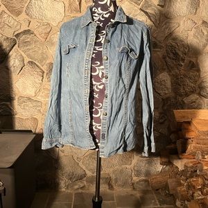 Express Jean Jeacket/Shirt L